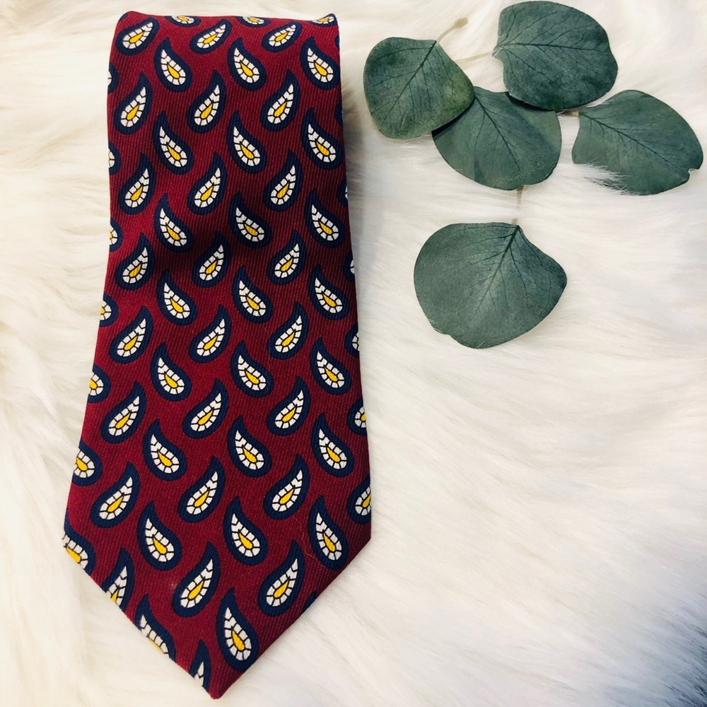 Vintage Meeting Street Silk Tie